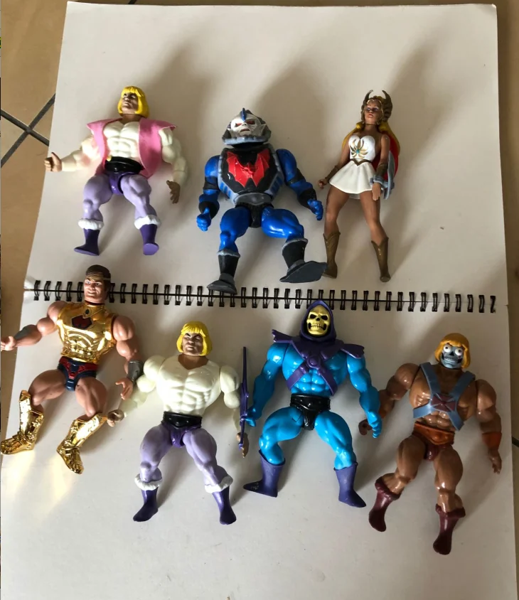 5 дюймов He-Man Masters and Universe фигурка куклы дети жесткий ПВХ мультфильм супер герой She-ra без коробки