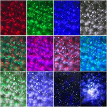 

Led Music Sky Projection Lamp USB Cable Led Wireless Voice Controlled Laser Radium Lamp Sky Star Flame Water Stripe Lamp