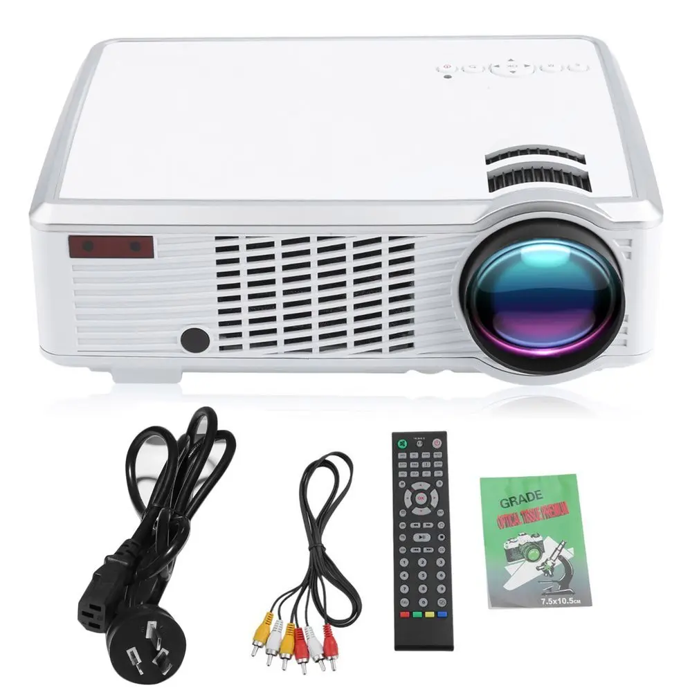 #Special Offers WIFI Wireless Full HD 1080P LED Projector USB AV HDMI Video Projector Home Theater Cinema Multimedia Player for Android