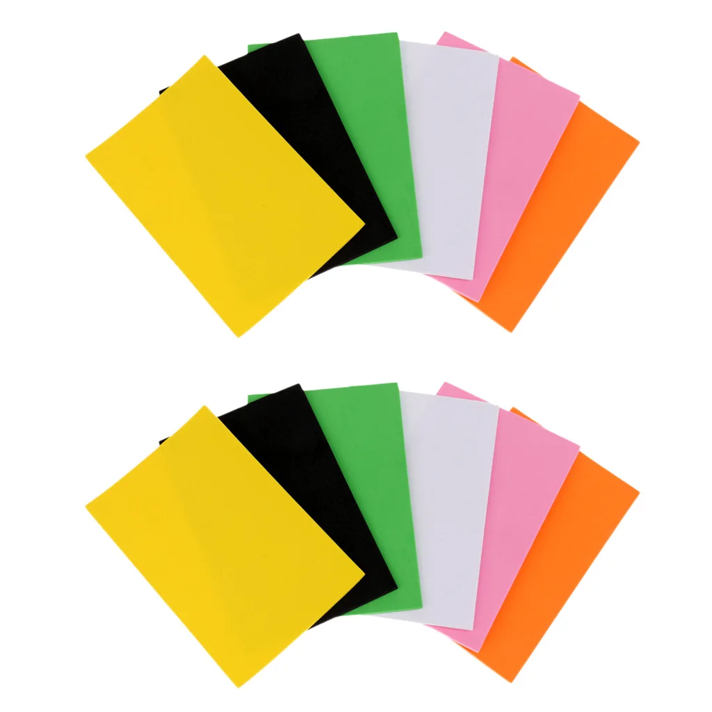 12Pcs Fly Tying EVA Foam Sheet Fly Tying Materials Crafts for Fly Fishing