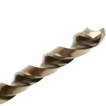 

15X Drill Bits HSS-Co Stainless Steel Spiral Cobalt Steel Set 1.5/2/2.5/3/3.5/4/4.5/5/5.5/6/6.5/7/8/9/10mm High Qualtiy