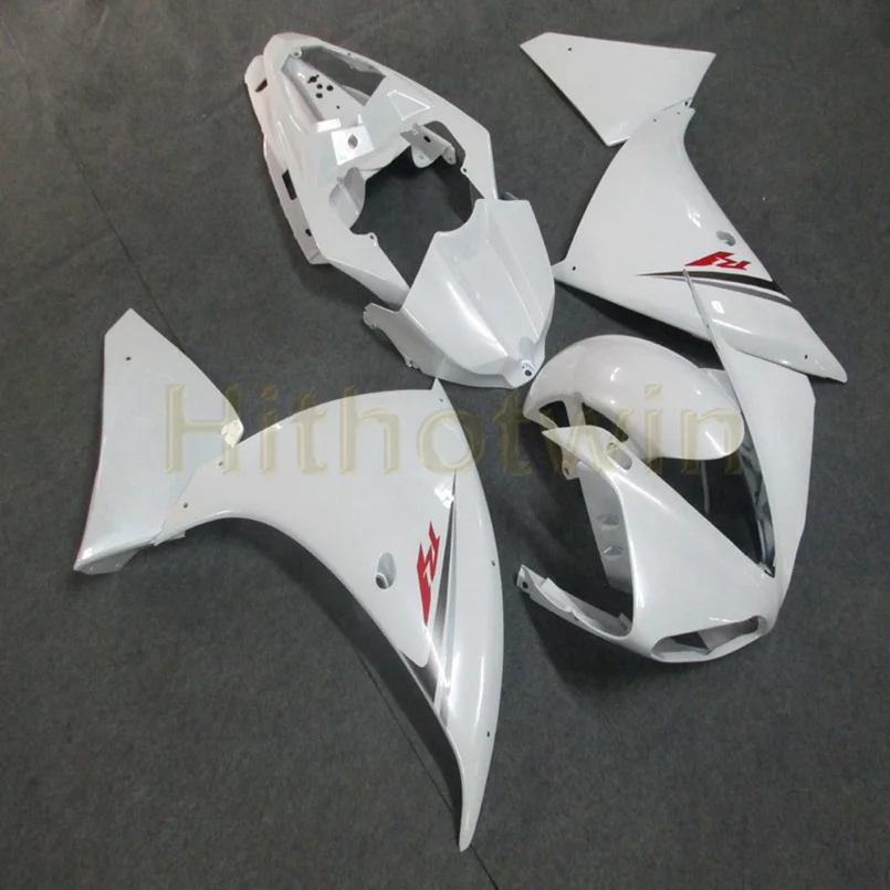 Пользовательский капот мотоцикла для YZF-R1 2009-2011 ABS пластик обтекатель литьевой формы белый черный