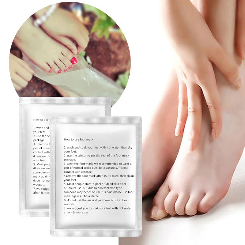 Foot peeling renewal mask remove dead skin foot skin smooth exfoliating feet mask foot care