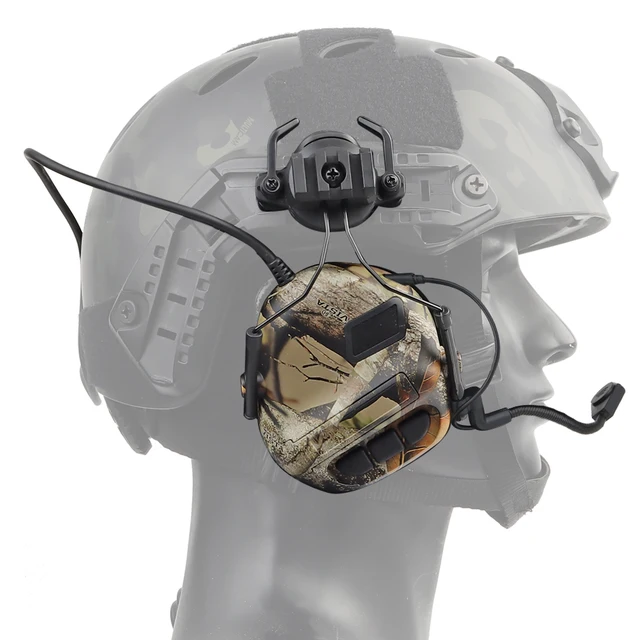 тактическая гарнитура для шлема шумоподавление звука армейские фотография