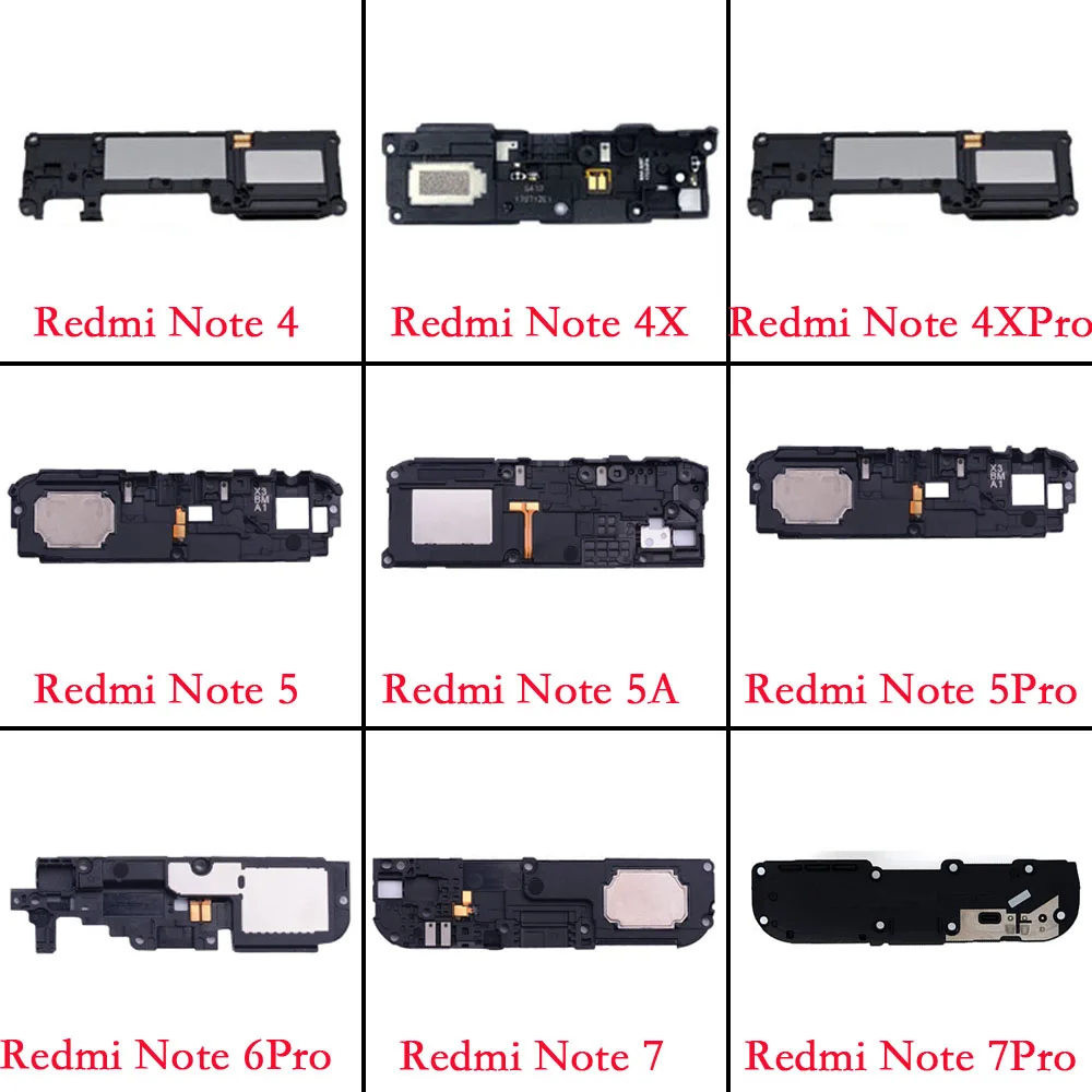 

For Xiaomi Redmi Note 4 4X 5 5A 6 7 Pro Loud Speaker Buzzer Ringer Antenna Assembly Replacement