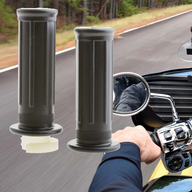 1 пара пластиковых рулей для мотоцикла черные резиновые ручки Yamaha PW50 PW 50 PEEWEE и т. д.