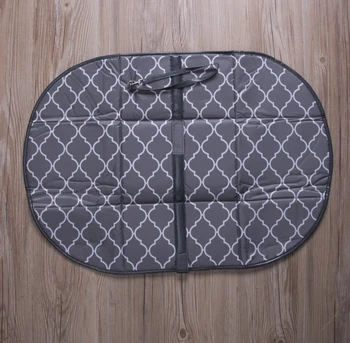 

2 in 1 Foldable Baby Changing Pad Covers Waterproof Mat Bag Kit Travel Storage Portable