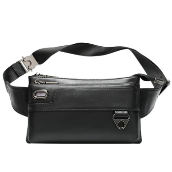 

Men's Waist Bag Leather Waist Packs Belt Bag Men Bag Men's Waist Bag for Men Casual Men's Bags