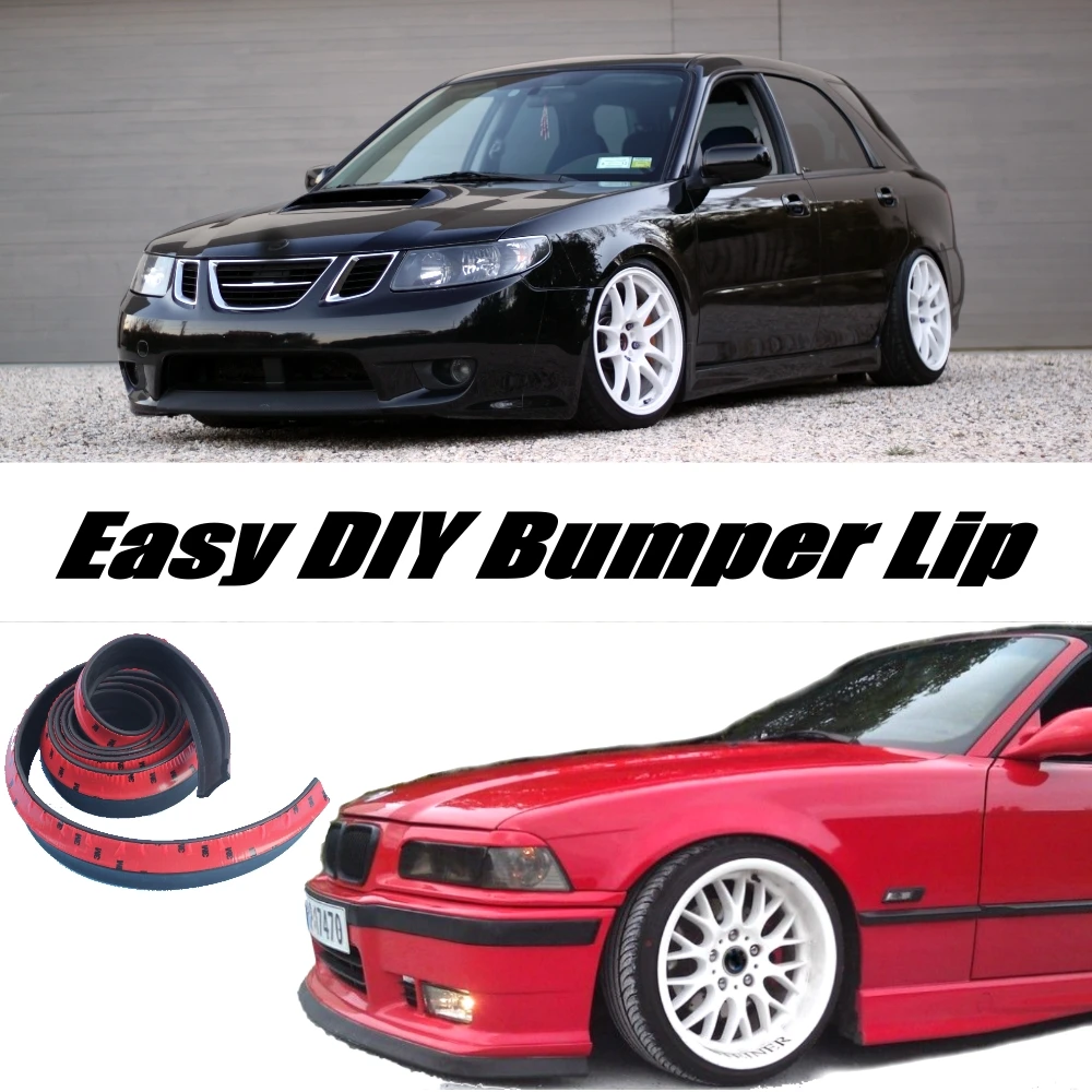 Bumper Lip Deflector Lips For Saab 9 2x 04 05 Front Spoiler Skirt For Car Tuning View Body Kit Strip Spoiler Skirt Saab Front Lipcar Front Bumper Lip Aliexpress