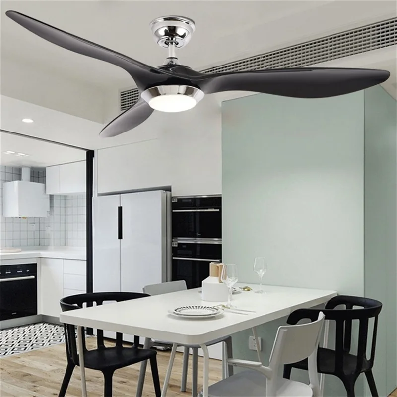OURFENG Ceiling Light With Fan Remote Control 3 Colors LED Decorative For Home Living Room Dining Bedroom | Освещение