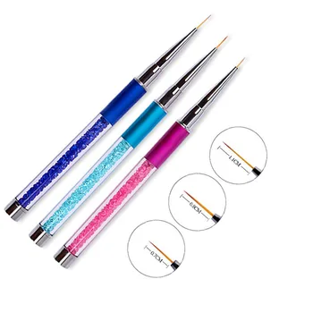 

1pc Nail Art Brush Manicure Brushes Line Flower Pen Dotting Painting Design Acrylic Nail Gel Brush for Manicure Liner