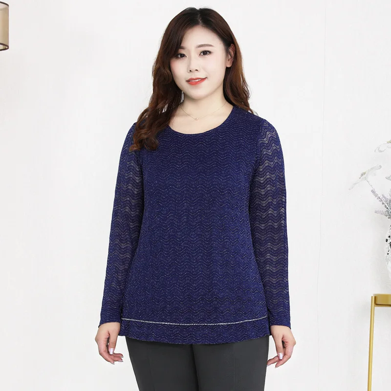 4XL To 10XL Extra Plus Size Women Tops Spring