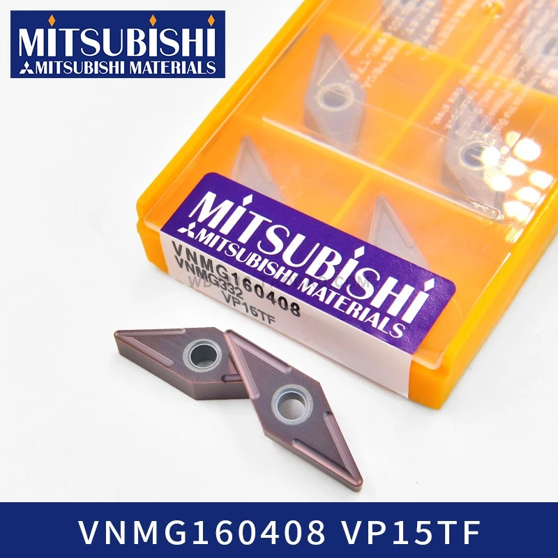 Mitsubishi VNMG160408 VNMG160404 оригинальные твердосплавные вставки VP15TF UE6020 UC5115 токарный станок держатель токарного инструмента MVJNR MVQNR MVVNN VNMG