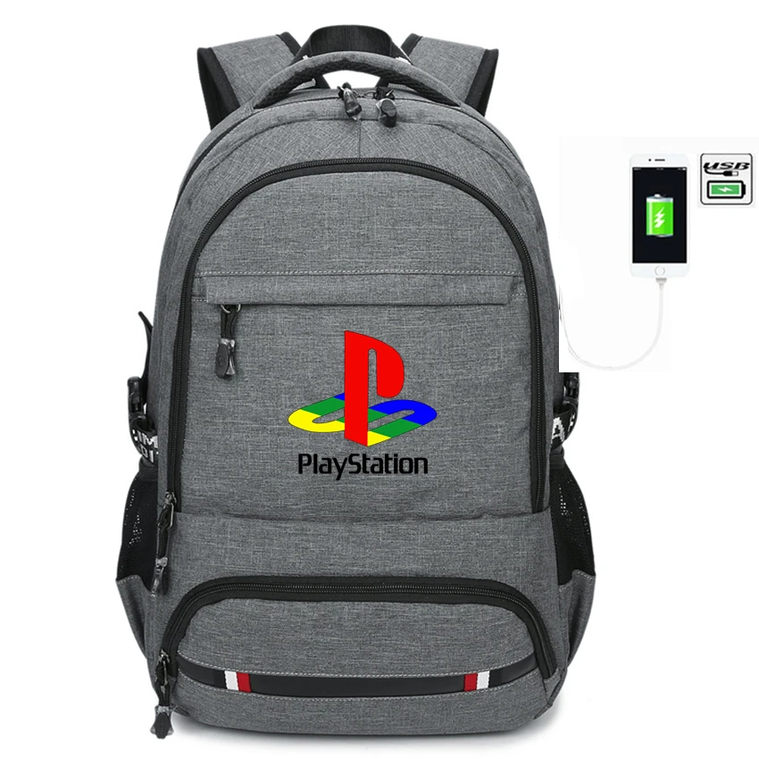13 17,7 ''PS4 Playstation USB порт рюкзак контроллер игра ручка школьная сумка Usb Зарядка музыка ноутбук дорожная сумка для детей - Цвет: 13