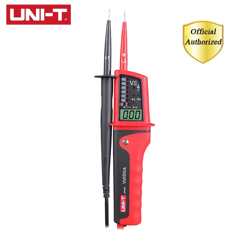 UT15C UNIT-T UT15B/UT15C цифровые детекторы напряжения ручка бипер Тестер светодиодный индикатор вольтметр переменного тока постоянного тока Автоматический диапазон непрерывности ручка тестер - Цвет: UT15C