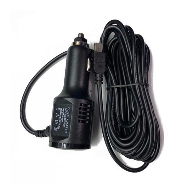 USB Car Power Charger Adapter Cable Cord For GPS Car Camera 3.5m