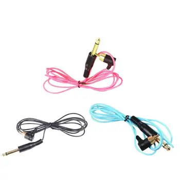 

Cable Tattoo RCA Clip Ultrathin 90 Degree Right Angle Design Cord Ultra Light Tattoo Machine Power Supply Connecting