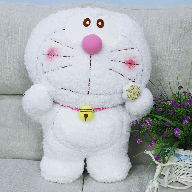 40 см милый мультфильм Аниме Doraemon Мягкие плюшевые игрушки Специальный белый Doraemon вещи плюшевые куклы игрушки подарки для детей подруги