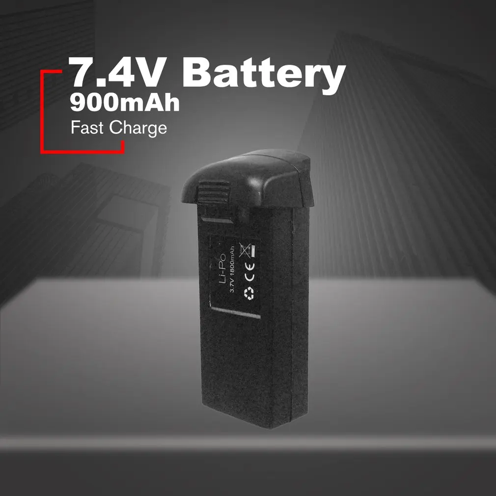 Для SMRC S20 Радиоуправляемый Дрон 7,4 V 900mAh 2S 1P Lipo аккумулятор Перезаряжаемый Квадрокоптер Быстрая зарядка батареи запчасти аксессуары