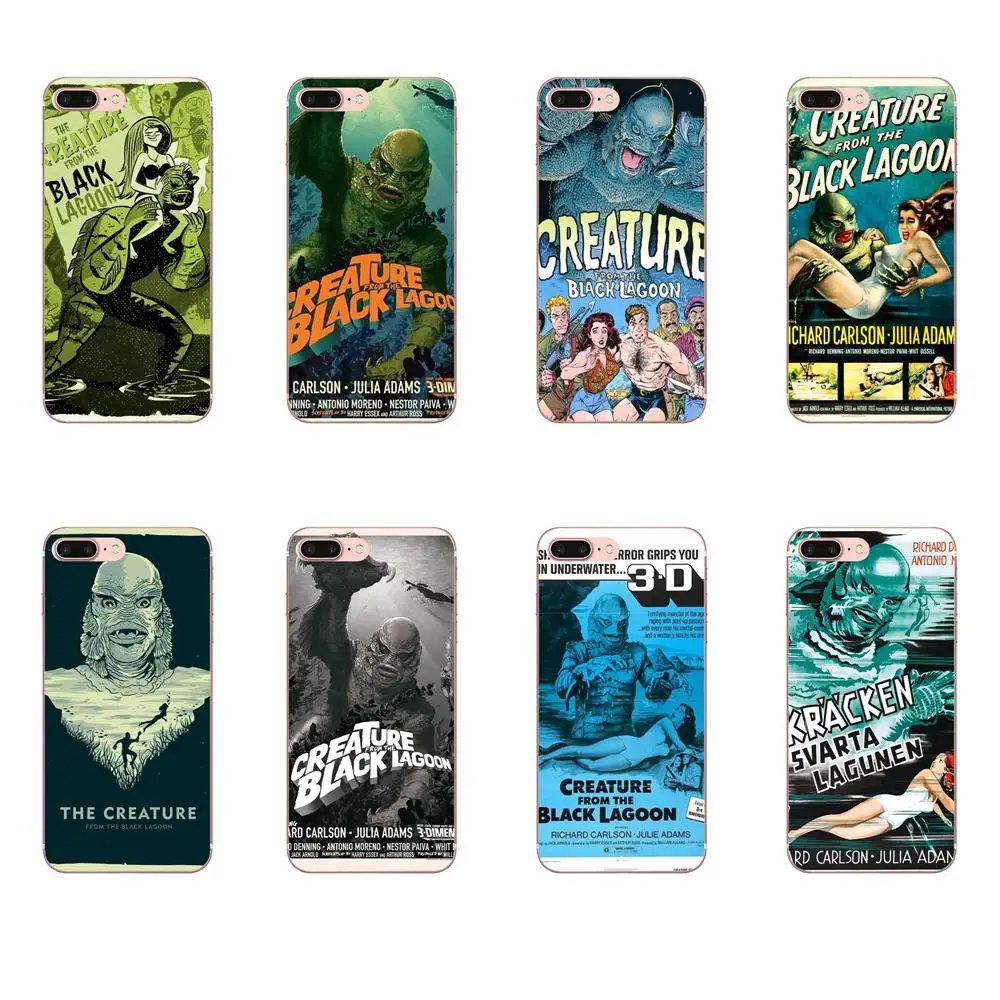 

For Huawei Honor Mate 7 7A 8 9 10 20 V8 V9 V10 G Lite Play Mini Pro P Smart Soft Pattern Case Cover Horror Movie Black Lagoon