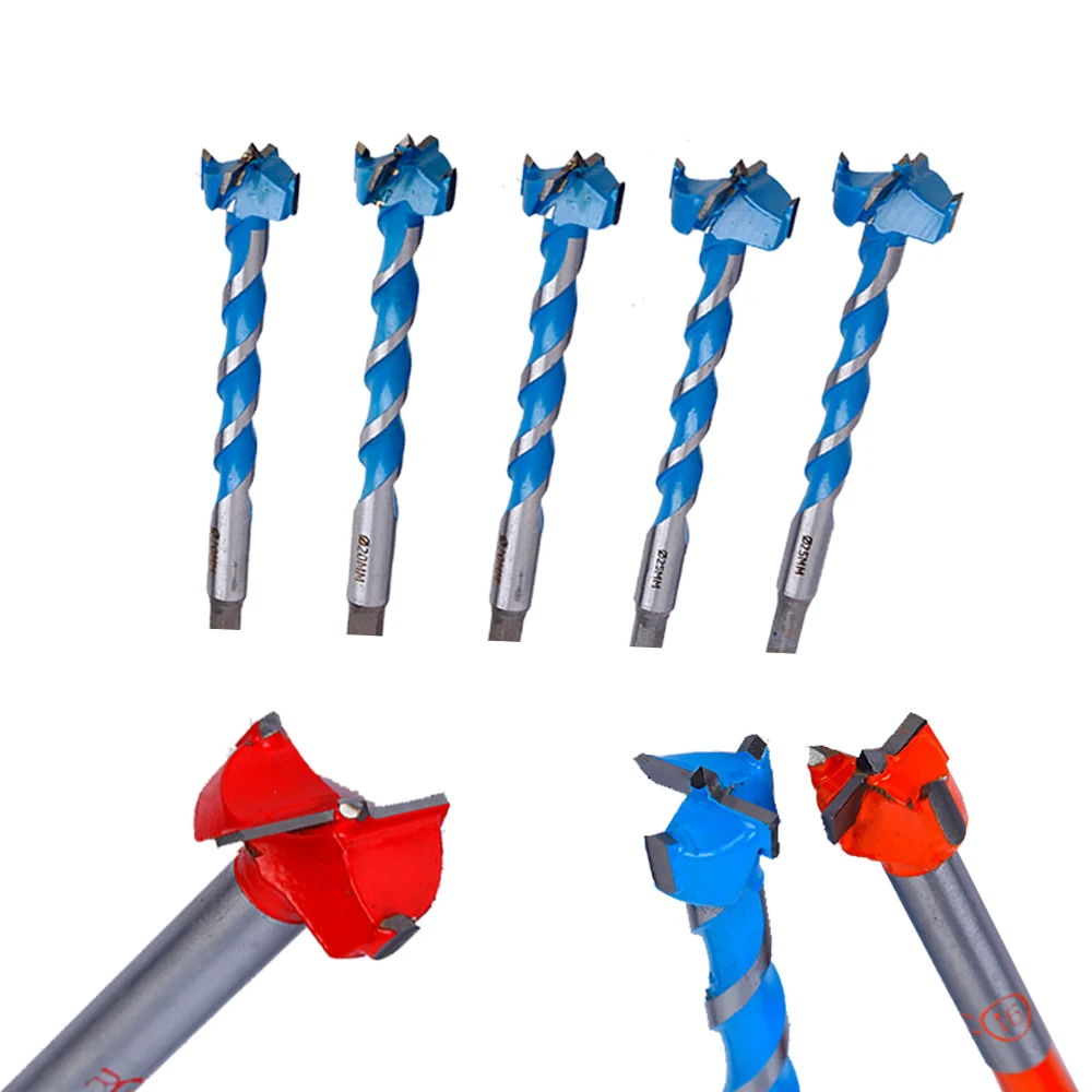 

Longer Hex Shank Forstner Drill Bits Wood Drilling Hole Saw Cutter Spiral Reaming Self Centering Electric Rotary 16 - 25mm