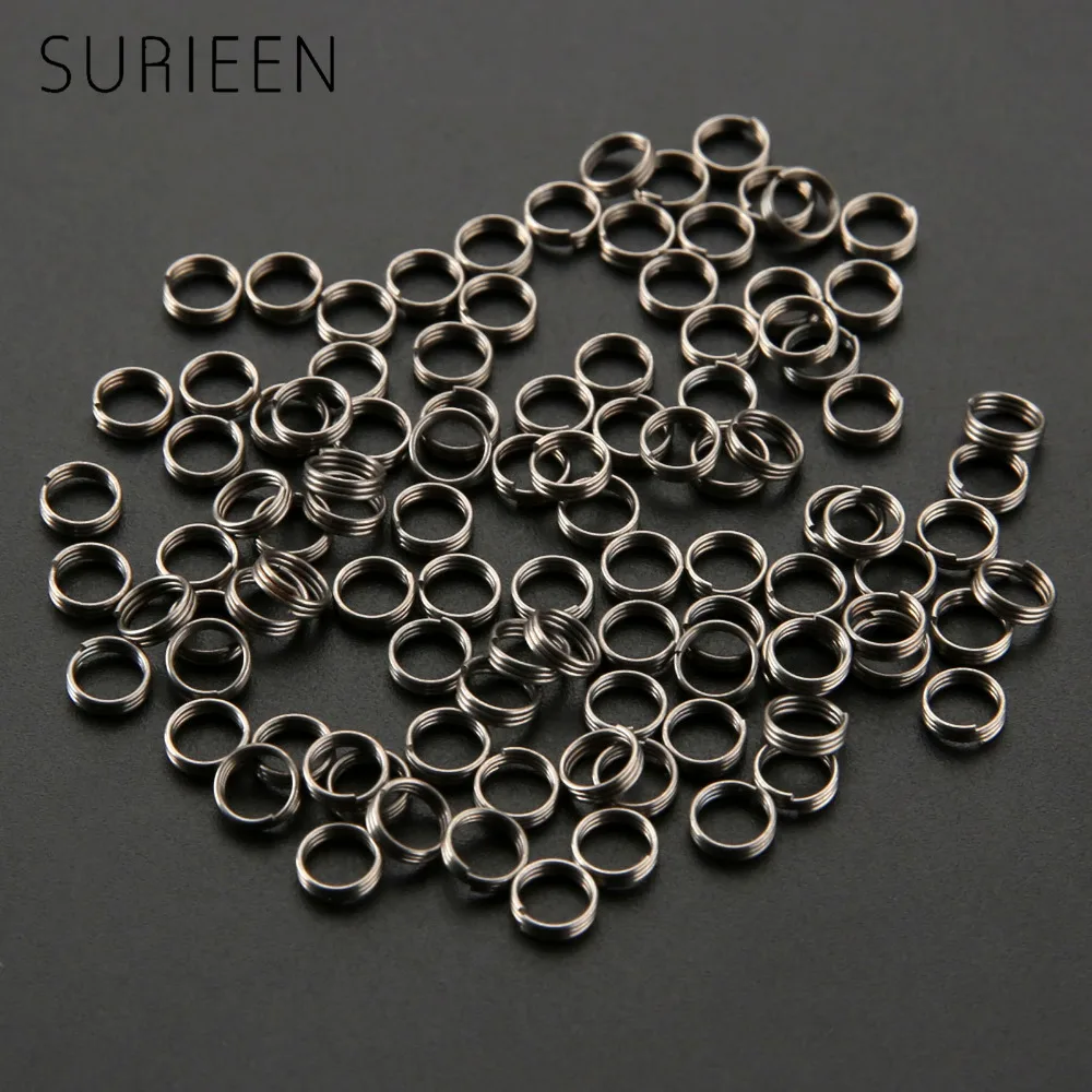 100XProfessional Silver Dart Shaft Stainless Steel Rings,for Darts Shaft DR 