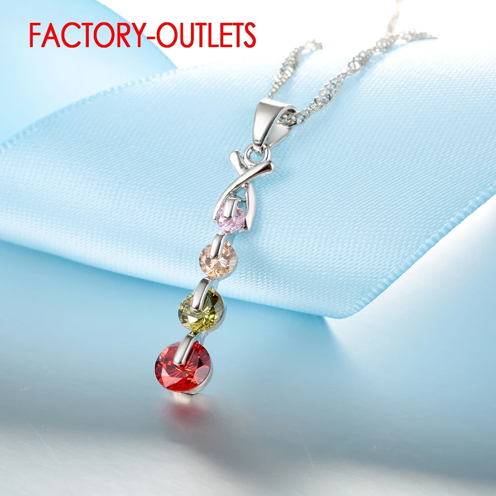 925 Sterling Silver Bridal Jewelry Sets Fashion Jewelry Beads CZ Cubic Zirconia Women Girls Engagement Anniversary
