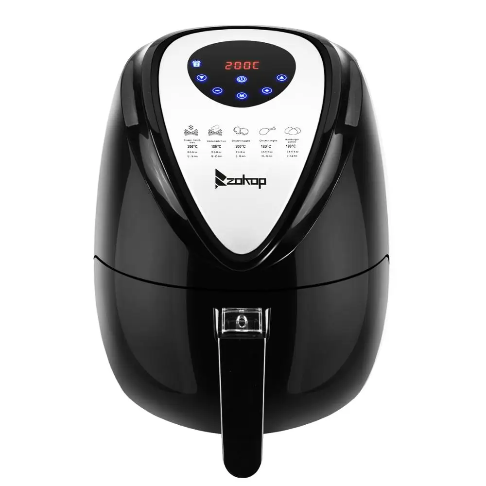 

KAF1300P-D1 1500W 220-240V 50/60Hz 2.7Quarts/2.6L Programmable Air Fryer UK Plug Black