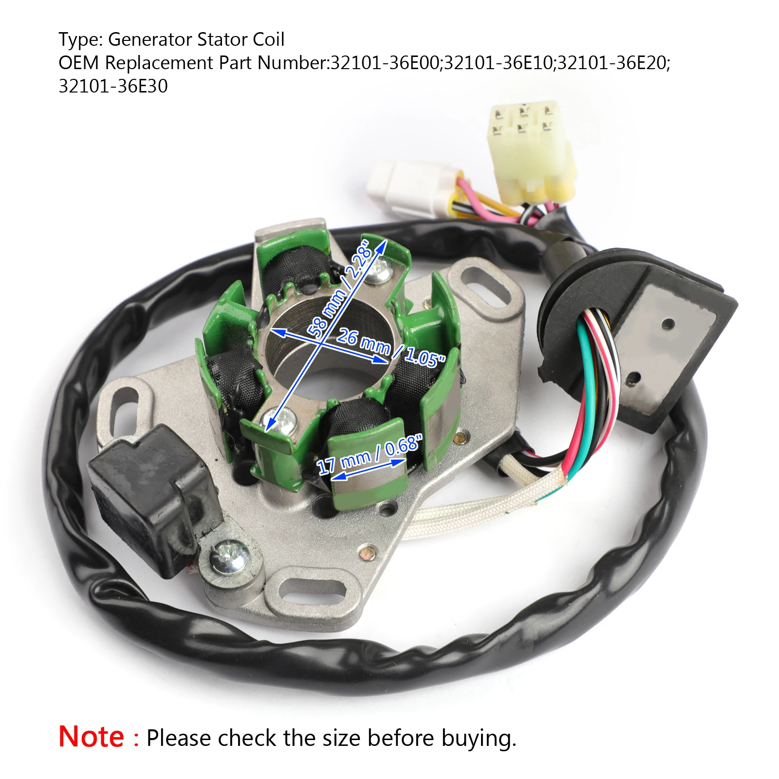 Electrical & Ignition Stators, & Parts Stator For