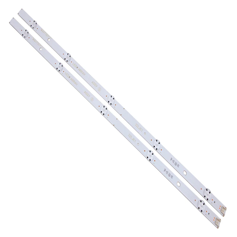 

New 6 PCS/set 5LED 615mm LED backlight strip for LG 32lj610V REf289 LED ARRAY ASSY 32LJ61 SSC_32LJ61_BOE(FHD)_5LED EAV63673021