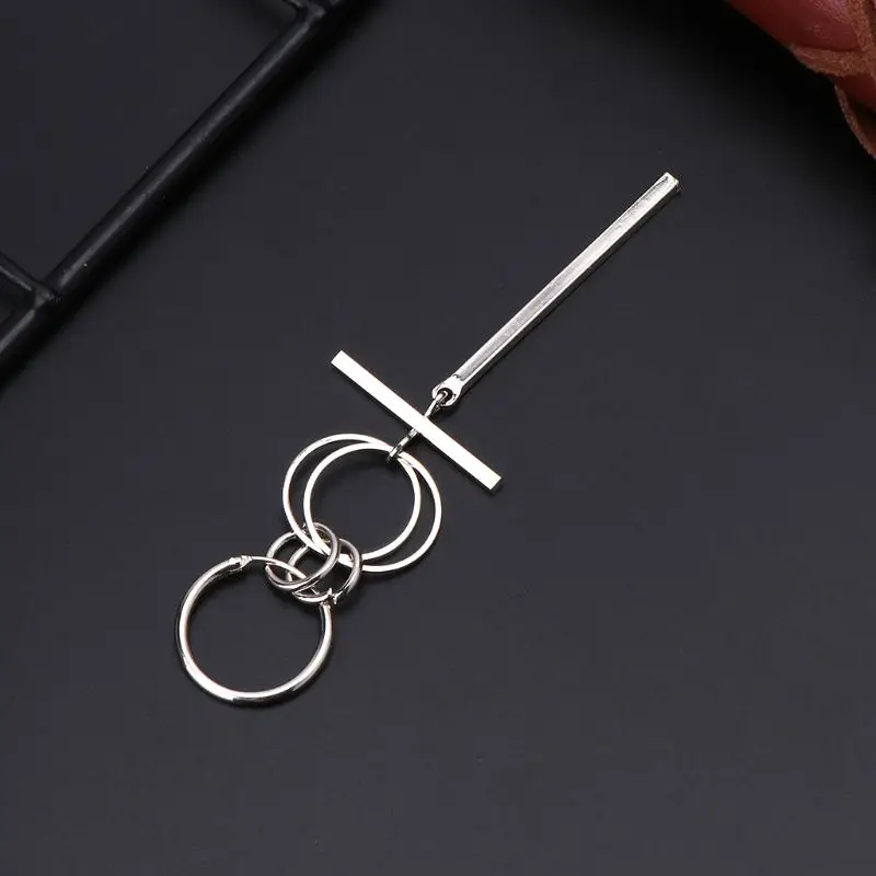 

4 Pcs/set Hot Sale Jewelry Earrings Stainless Steel Korean Hip Hop Style Trendy Fashion For Unisex Women Men Gifts Party Decorat