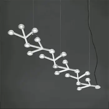 

AC100-240V Art Deco DesignsDIY Adjustable Line Stretch Circle LED pendant lights Modern Star Sky Nordic Industrial white lamps