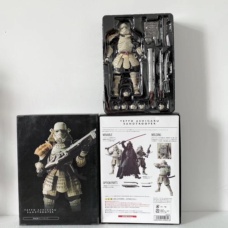 

18cm Star Wars The Force Awakens Samurai Teppo Ahigaru Sandtrooper Action Figure Model Toy Doll Gift