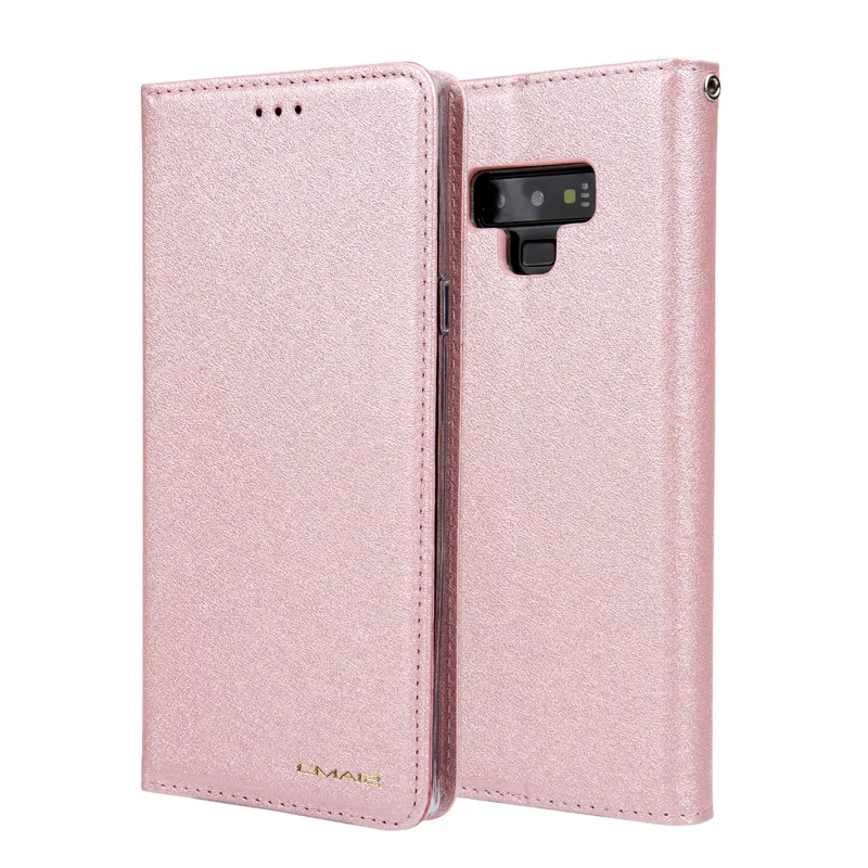 Чехол бумажник из шелковой кожи для Samsung Galaxy A10 A20 A30 A50 A70 M20 S10 Note 10 чехол телефона с