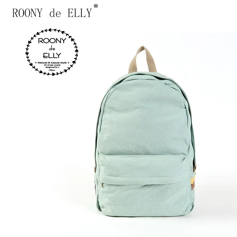Корейский стиль рония Открытый Повседневный путешествия большой маленький рюкзак мужская женская текстильная сумка для путешествий