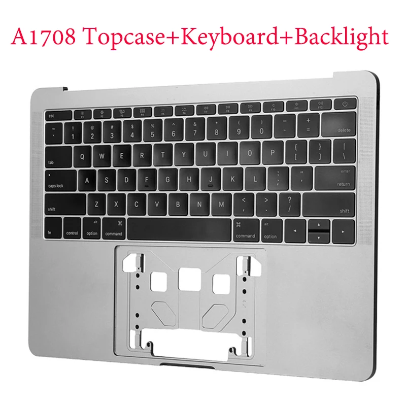 Новинка A1708 Topcase Для Macbook Retina Pro 13 '&#x27A1708 Top case US UK RU Франция ES клавиатура с