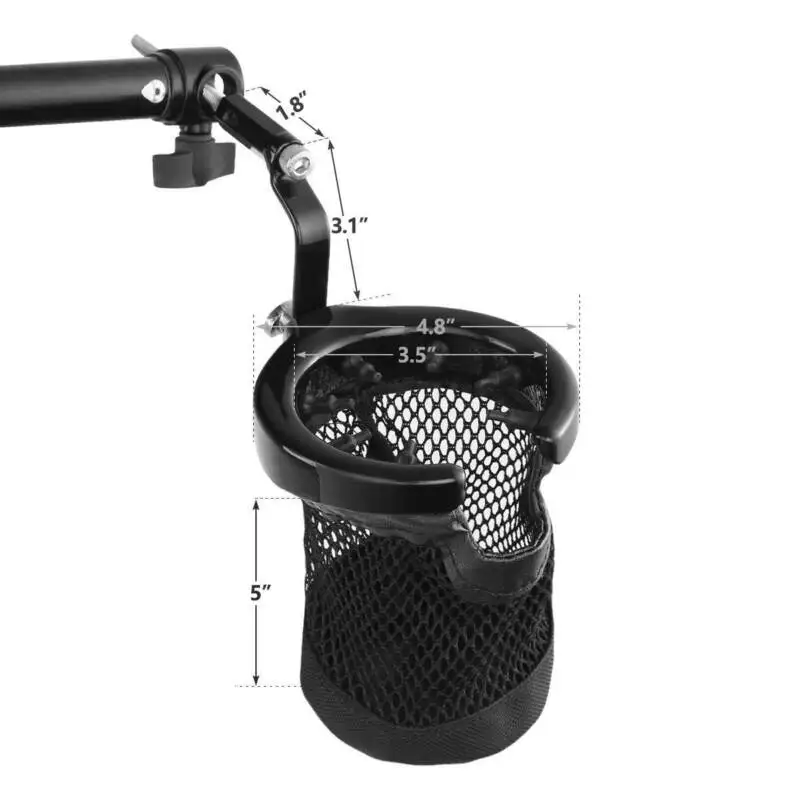 Motorcycle Rear Passenger Drink Cup Holder For Honda Goldwing 1800 GL1800 Trike 2001- F6B 2013- Drinking Holder Cup