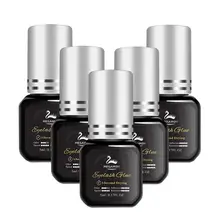 

MEILAIMDY 5ml Eyelash Extension Glue 1 Second Fast Drying 8 Weeks Retention False Lashes Professional Use Only Black Adhesive 5P