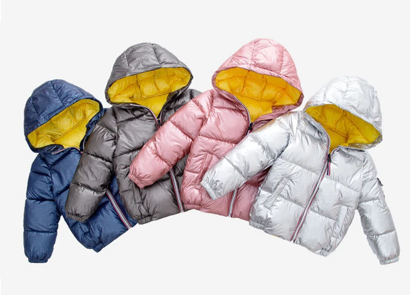 IYEAL/зимние теплые куртки с капюшоном для маленьких девочек и мальчиков; пальто с хлопковой подкладкой для малышей; непромокаемая верхняя одежда; одежда для детей