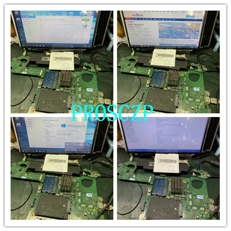 Высокое качество для N5110 Материнская плата ноутбука CN-0MWXPK 0MWXPK 48.4IE07.021 HM67 GT520M работает хорошо