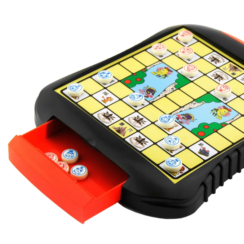 

Animal Checker Snake Ladder Flying Chess Set Brain Teaser Board Game Family Party Game Puzzel Toys For Kid Early Education Gifts
