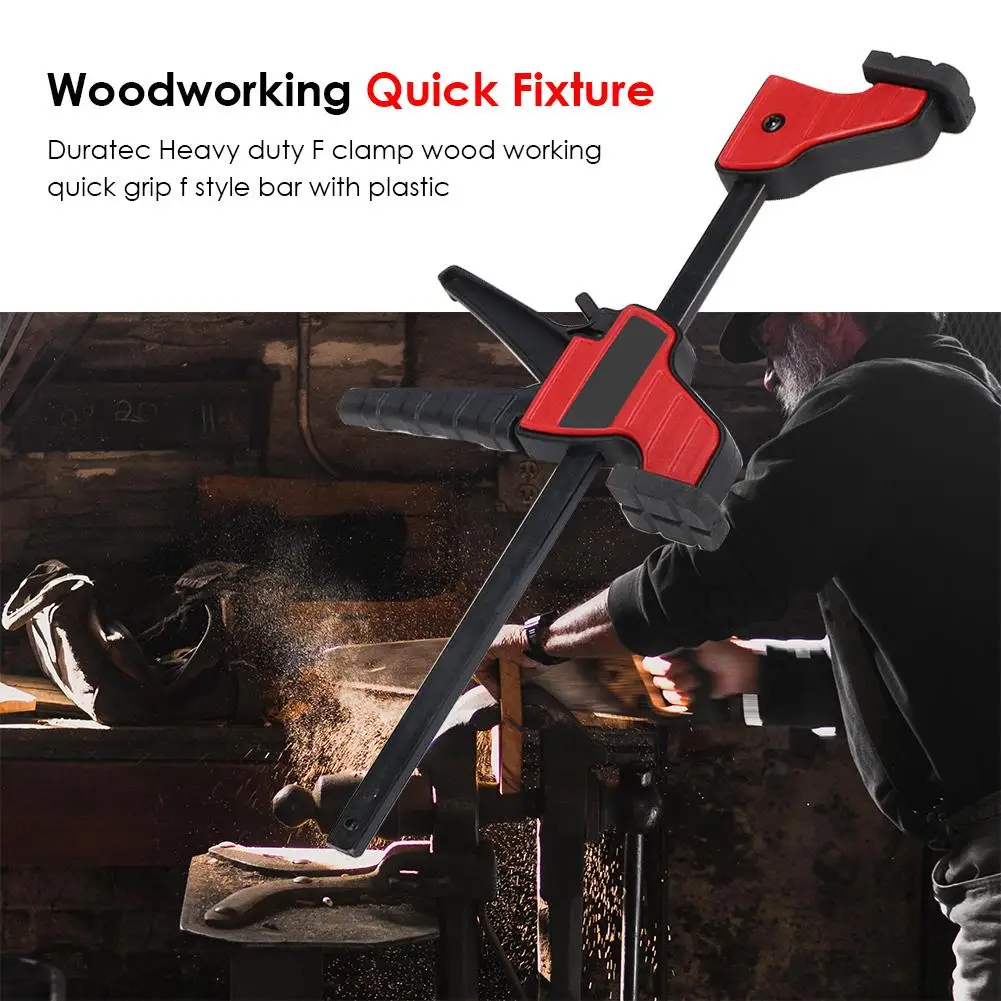 

Woodworking Fast Clip Fixing F Fixture Heavy Duty Wood Board Clamp Strong Clamp Heavy-Duty Jig Clip Clamps Fixed Clamp