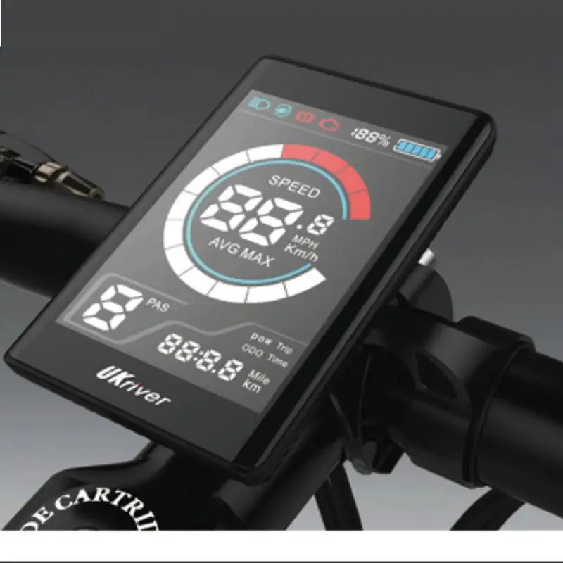 LCD Display MANUAL CONTROL PANEL INSTRUMENT FOR ELECTRIC BIKE SCOOTER