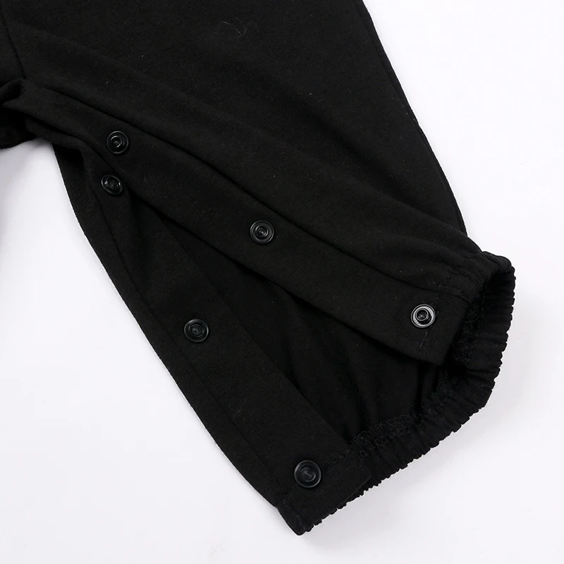 Комбинезон для маленьких мальчиков с круглым вырезом и накидкой в стиле вампира; костюм на Хэллоуин; комбинезоны; новая осенняя одежда; XH-502