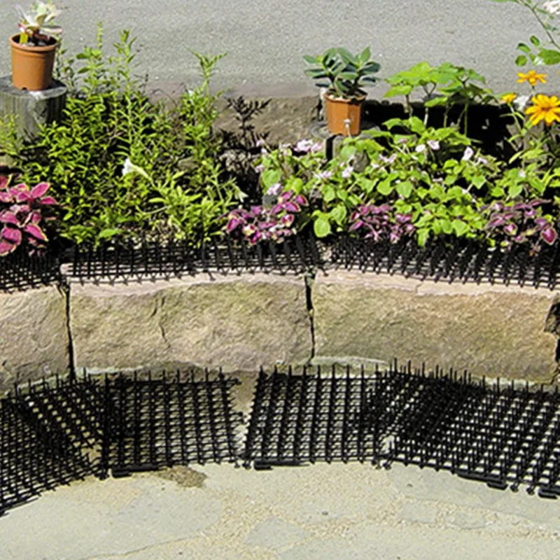 2M Garden Cat Scat Mat Cats and Dogs Repellent Mat With Spike Portable Household Anti-Cat Dog Outdoor Garden Supplies