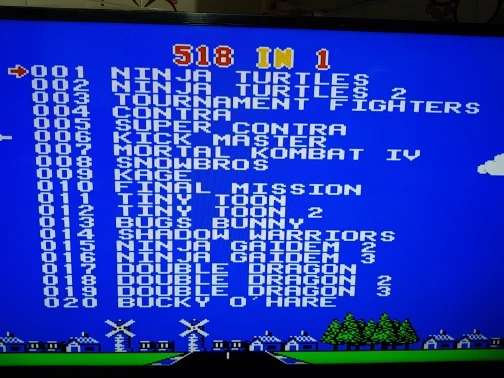 Wireless controller MINI Retro Classic handheld game player Family TV game console Childhood Built-in 518 Games