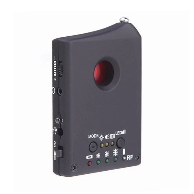 GPS anti detective detector eavesdropper camera detector wireless scanner detection mobile phone signal detector black