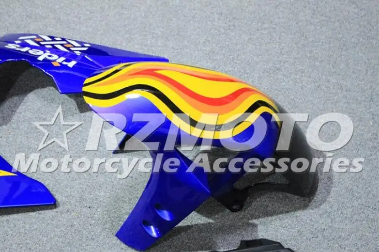 Литьевая форма) ABS Полный обтекатели комплект подходит для YAMAHA YZF-R1 15 16 r1 синий желтый