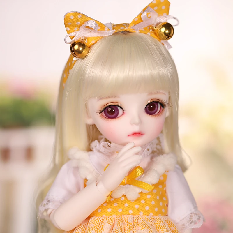 Новое поступление, полный набор, 1/6, BJD кукла, милая Miyo, кукла из смолы, для маленькой девочки, подарок на день рождения