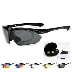 Поляризованные велосипедные очки для улицы, спортивные велосипедные очки для мужчин и женщин, велосипедные солнечные очки 30g, очки 5 линз